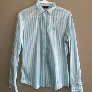 Women's Plaid Turquoise US POLO ASSN Shirt